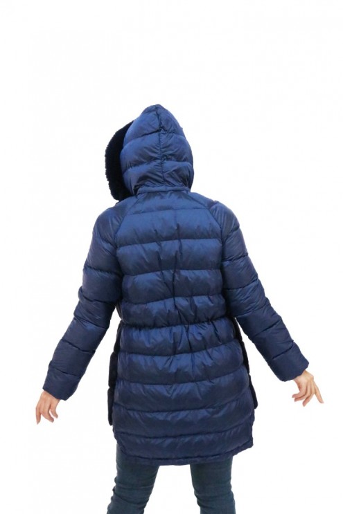 Women's Hooded ,Fur Inflatables