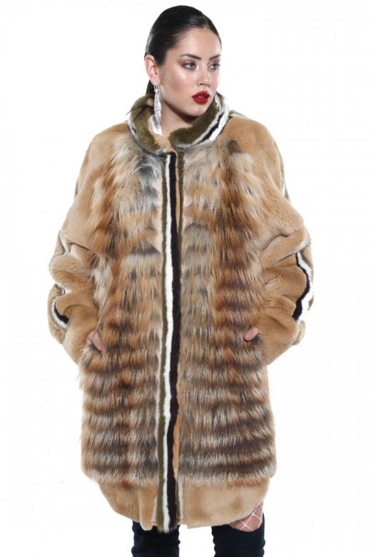 Women's Rex Fur Coat